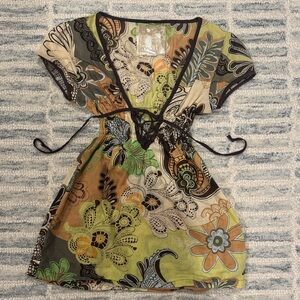 O'Neill Multicolor Patterned Fabric